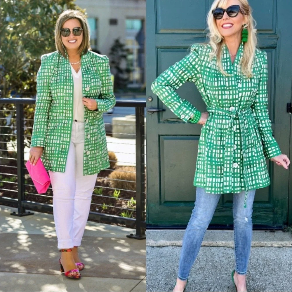 Cabi Circuit Jacket Green Size Medium - Picture 4 of 15